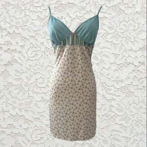 vintage‎ y2k dkny floral slip dress